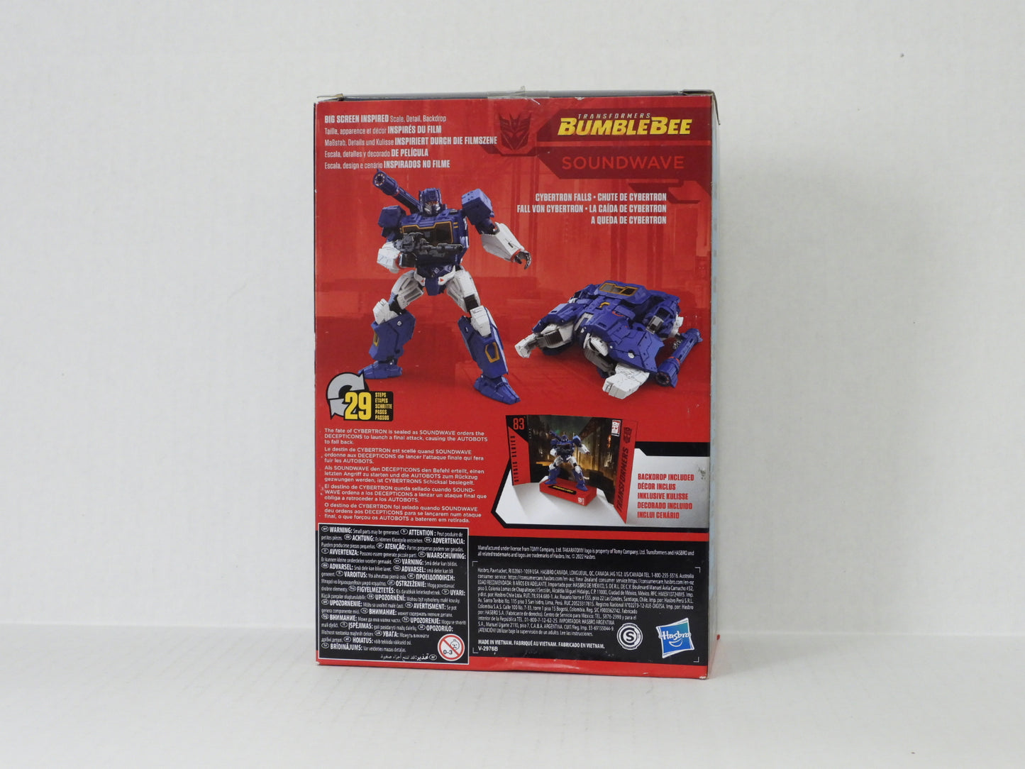 Transformers bumblebee Soundwave