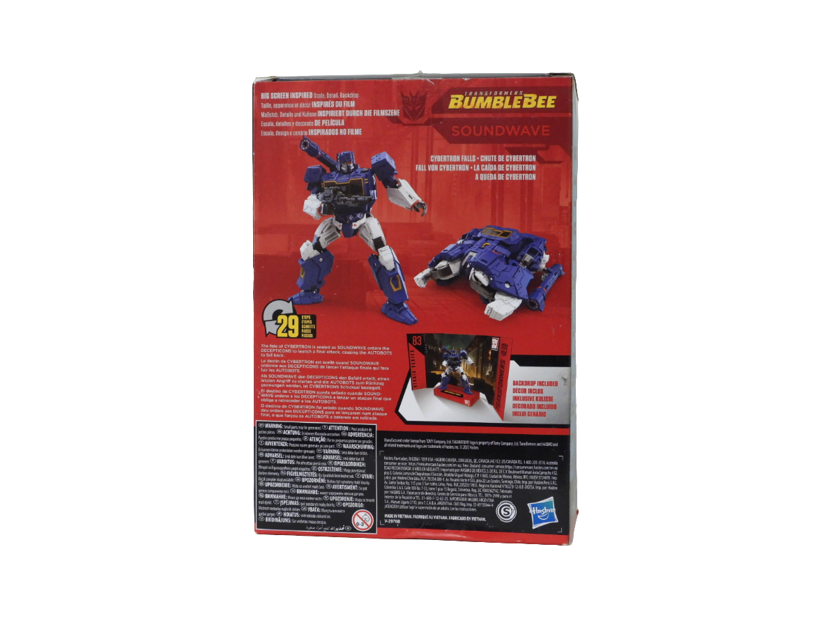 Transformers bumblebee Soundwave