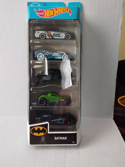 Hot Wheels DC Batman 5pck