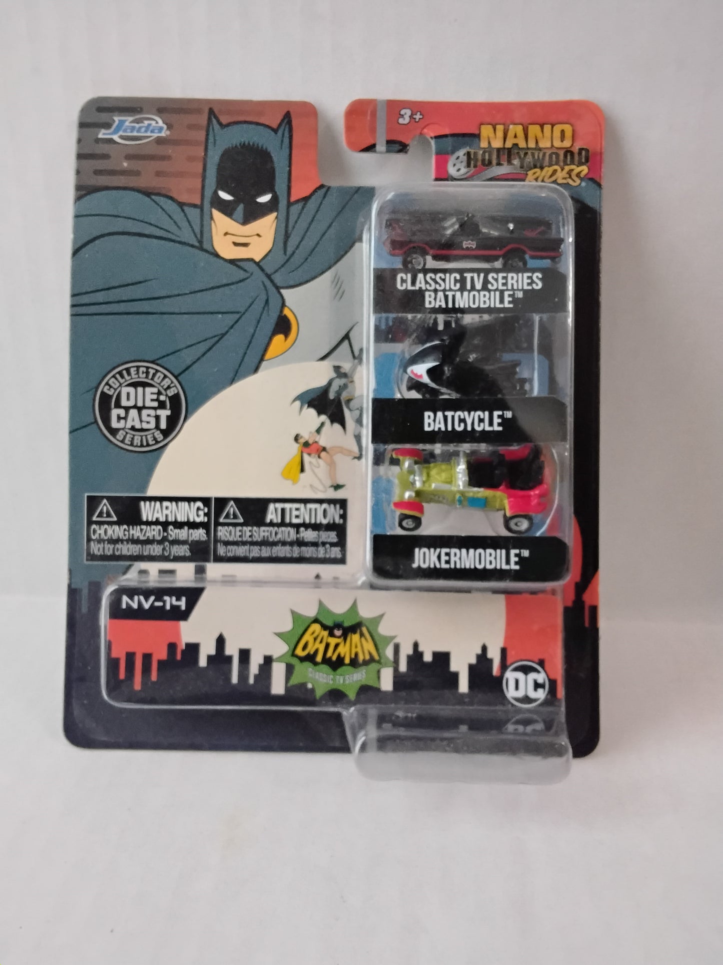 Nano Hollywood rides Batman 3pack mini Batmobile