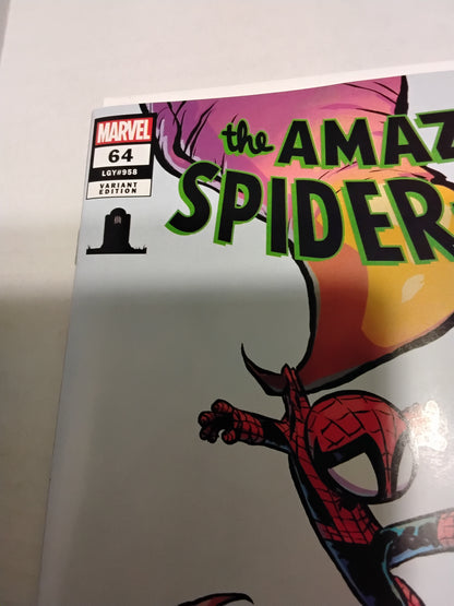 Amazing Spiderman #64 Skottie Young variant cover