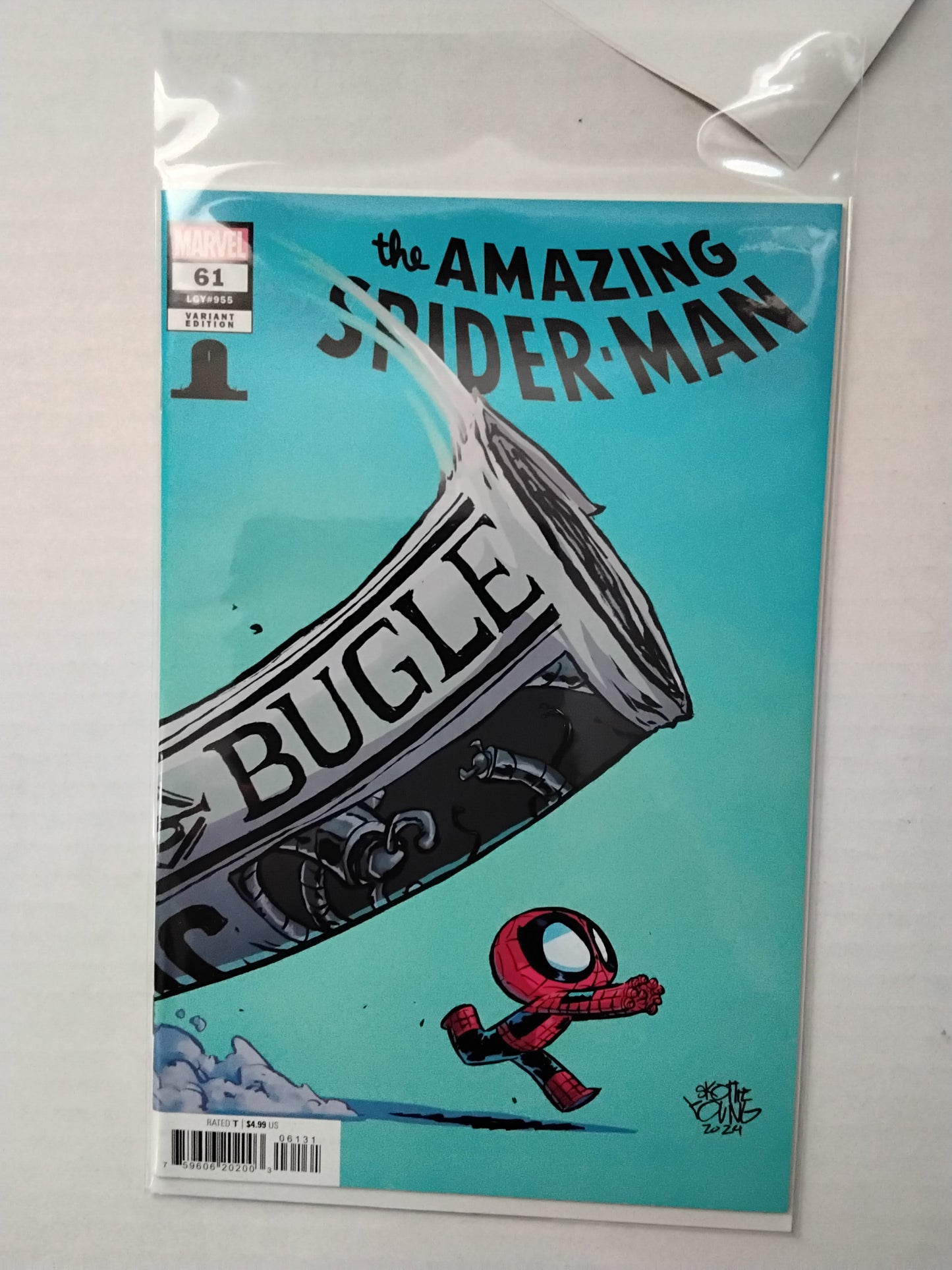 Amazing Spiderman #61 Skottie Young variant cover