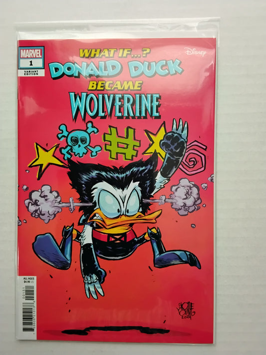 What if Donald duck became Wolverine #1