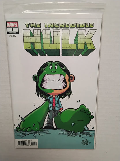 Hulk #1 Skottie Young variant cover