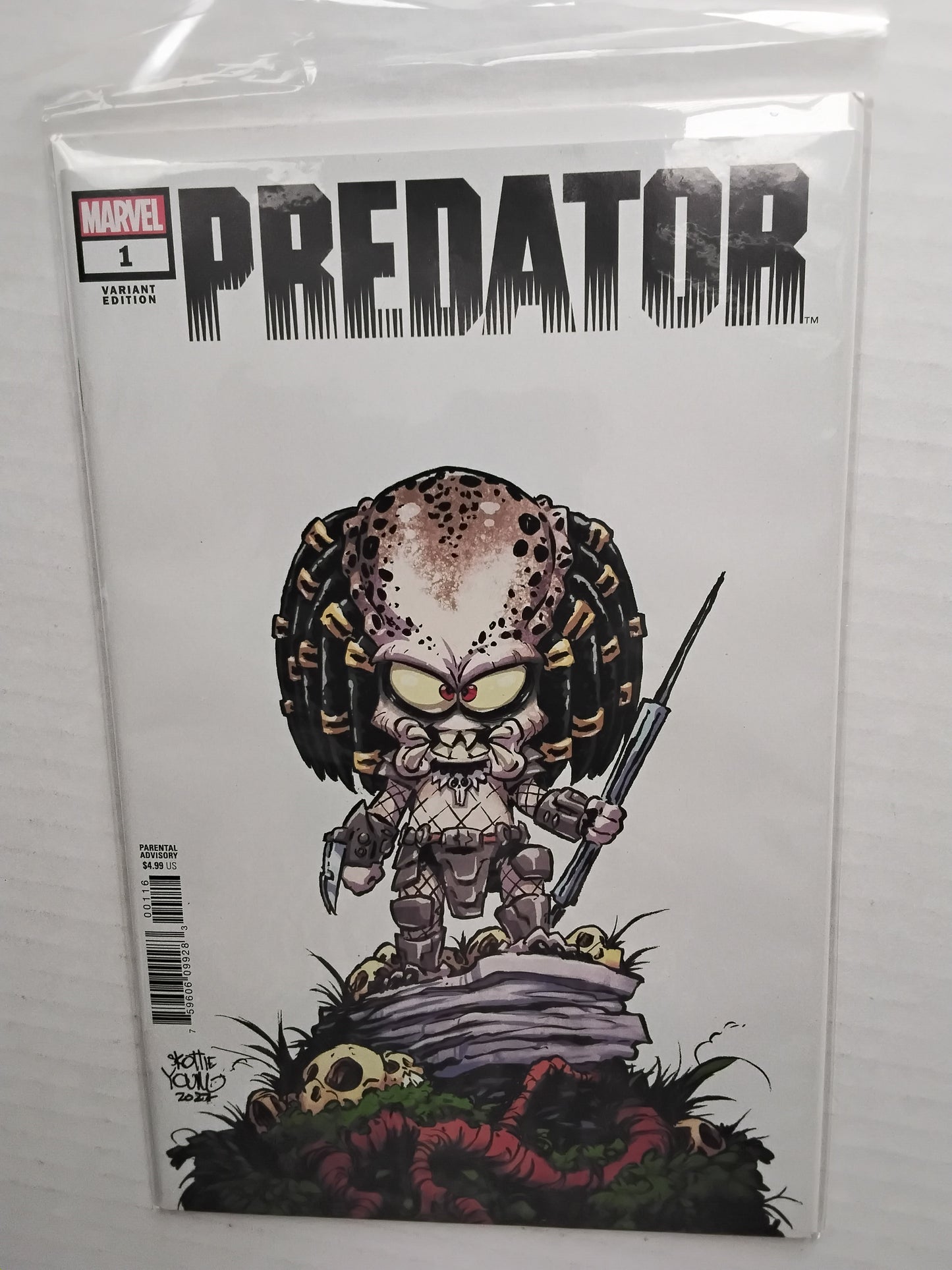 Predator #1 Skottie Young variant cover