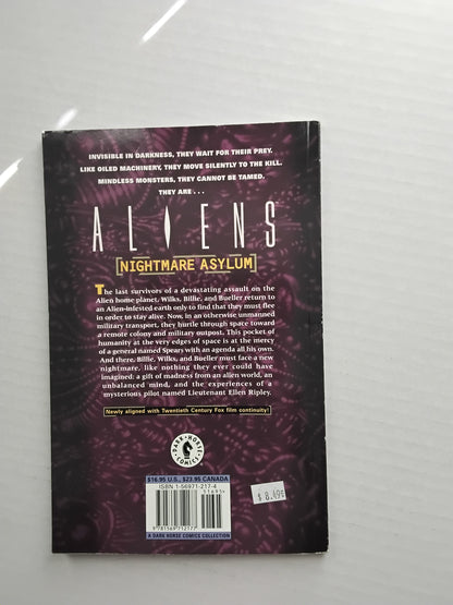 Aliens Nightmare asylum tpb