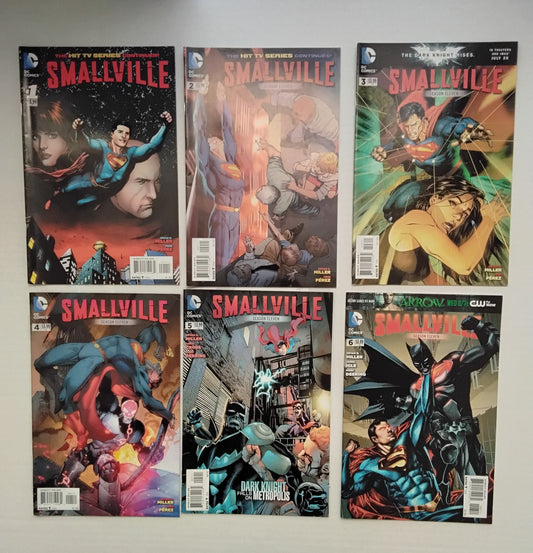 Smallville comic season 11 #1-6.