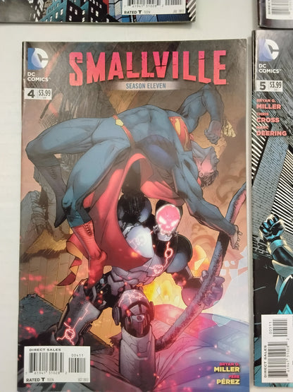 Smallville comic season 11 #1-6.