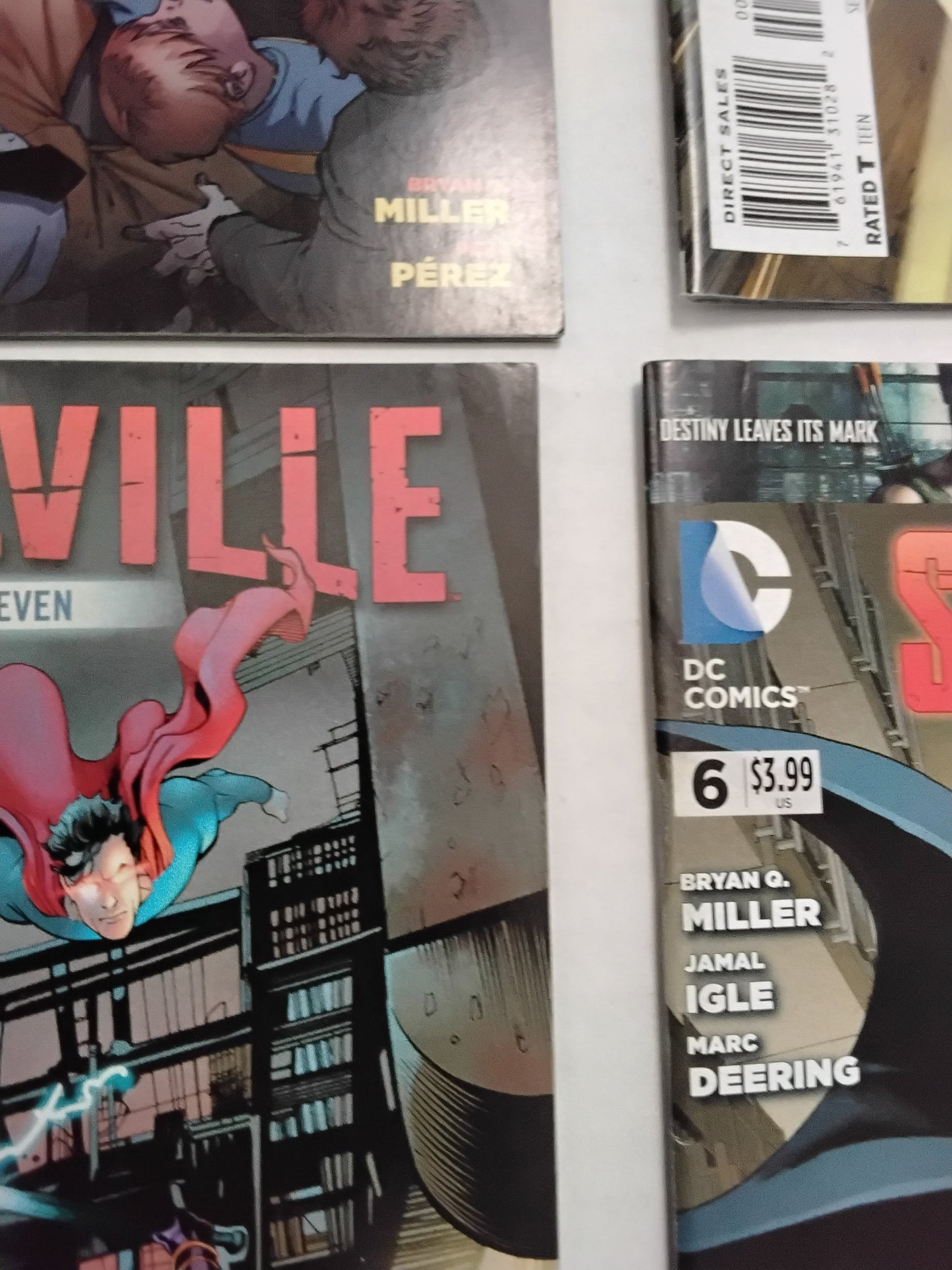 Smallville comic season 11 #1-6.