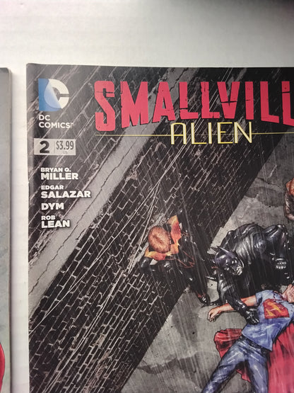 Smallville season 11 comic Alien mini series #1-#4