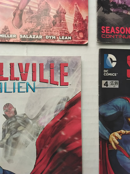 Smallville season 11 comic Alien mini series #1-#4