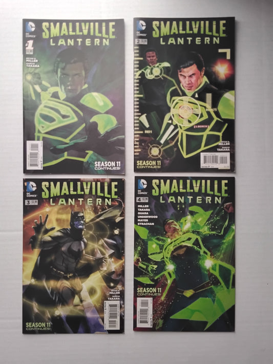 Smallville season 11 Lantern miniseries #1-4