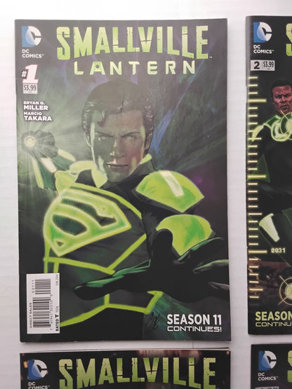 Smallville season 11 Lantern miniseries #1-4