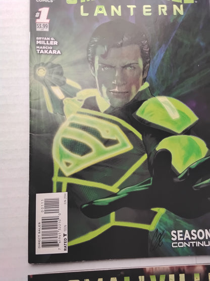 Smallville season 11 Lantern miniseries #1-4