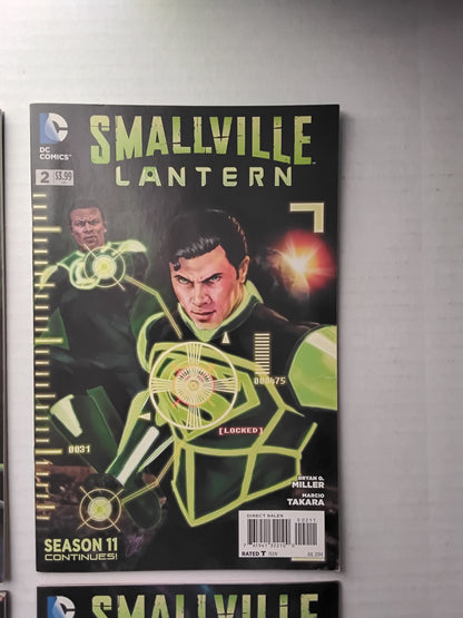 Smallville season 11 Lantern miniseries #1-4