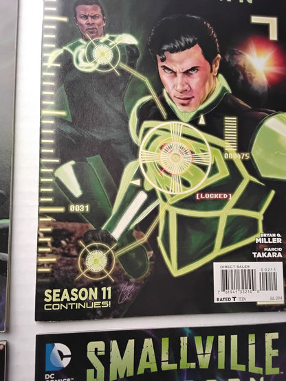 Smallville season 11 Lantern miniseries #1-4