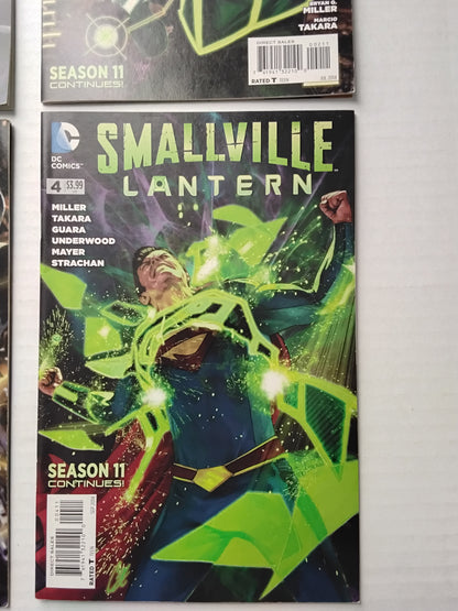 Smallville season 11 Lantern miniseries #1-4