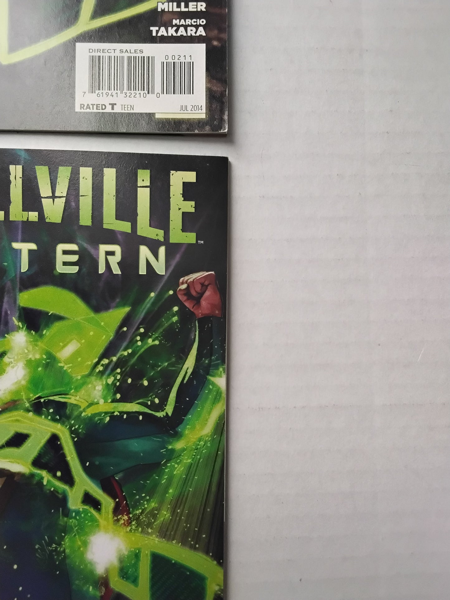 Smallville season 11 Lantern miniseries #1-4