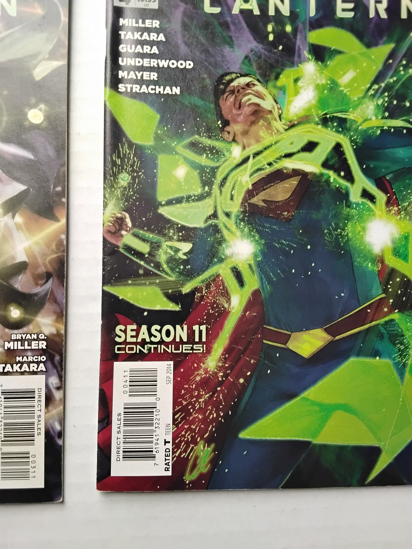 Smallville season 11 Lantern miniseries #1-4