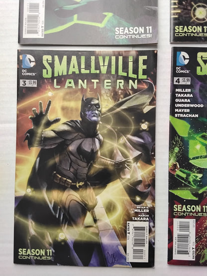 Smallville season 11 Lantern miniseries #1-4