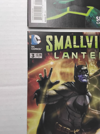 Smallville season 11 Lantern miniseries #1-4