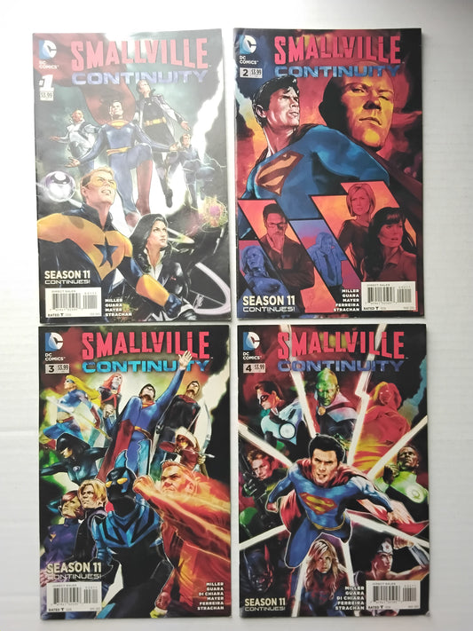 Smallville continuity #1-#4