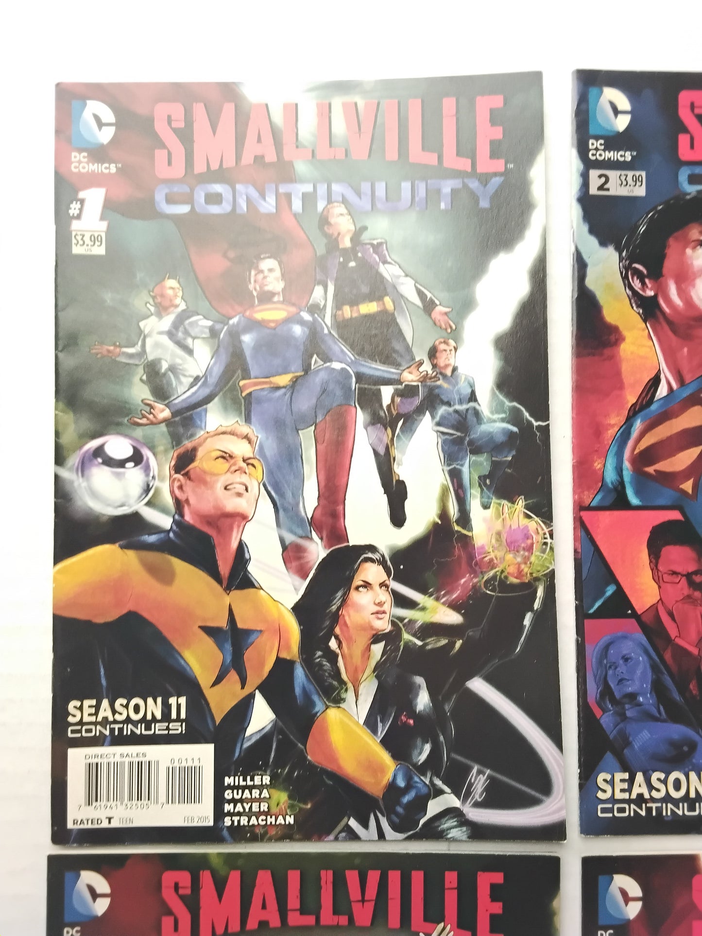 Smallville continuity #1-#4