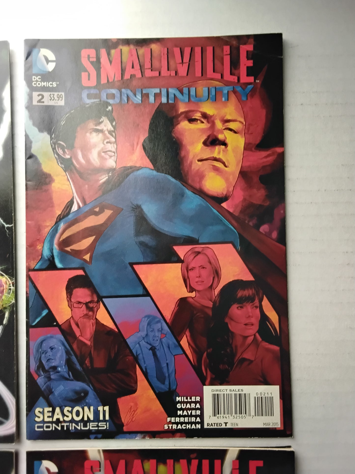 Smallville continuity #1-#4