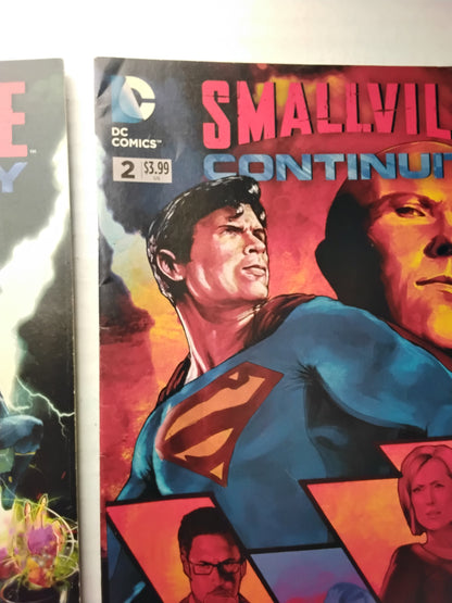 Smallville continuity #1-#4