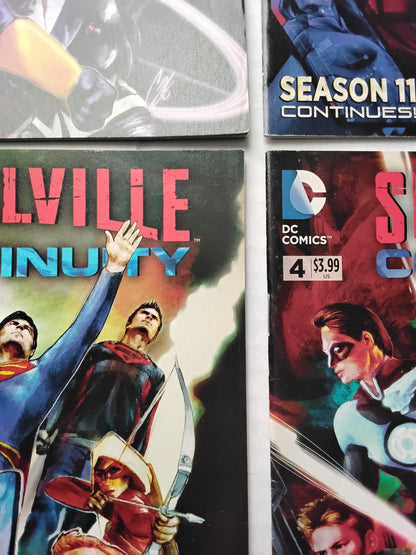 Smallville continuity #1-#4