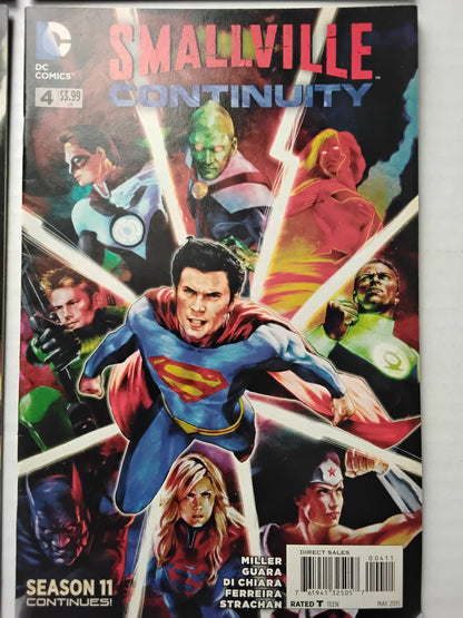 Smallville continuity #1-#4