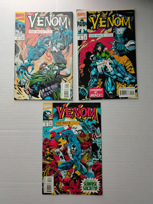 Venom the mace #1-#3