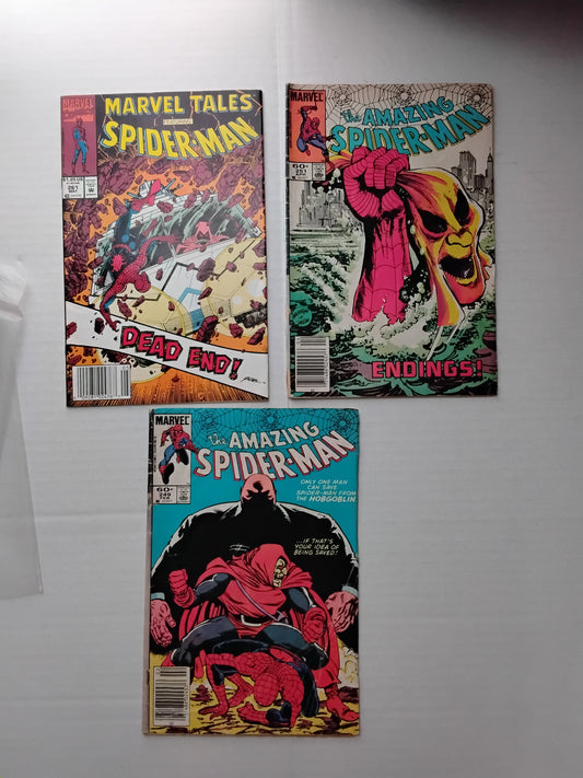 Amazing Spiderman #249 #251 marvel tales Spiderman #261