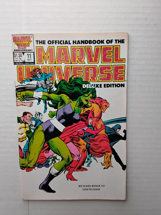 Marvel Universe  official handbook delux #11