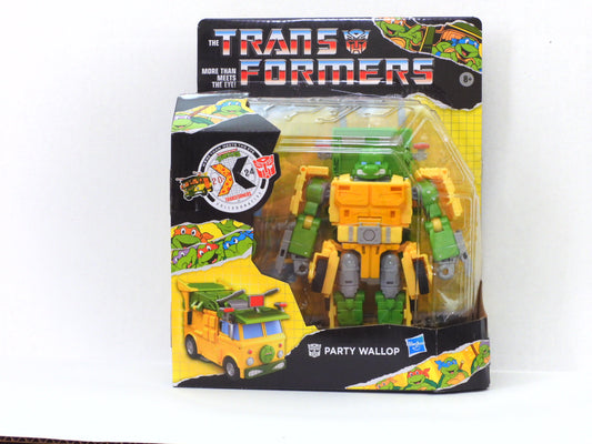 Transformers Teenage Mutant ninja turtles party van