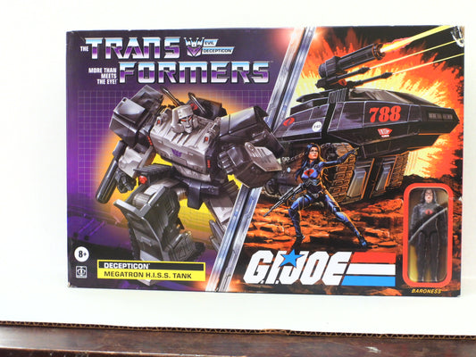 Transformers GiJoe Megatron cobra h.i.s.s.