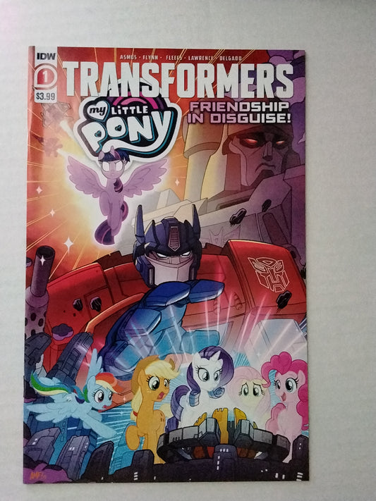 Transformers My Little Pony friendship in disguise! #1 IDW