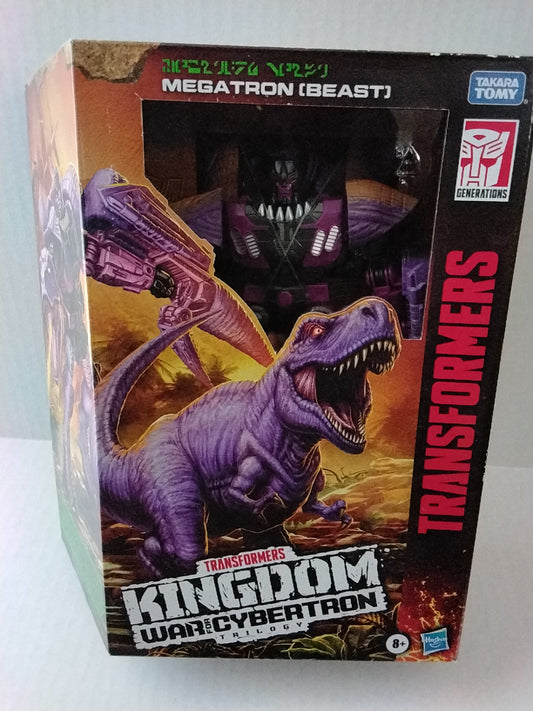 Transformers wfc kingdom bw Megatron