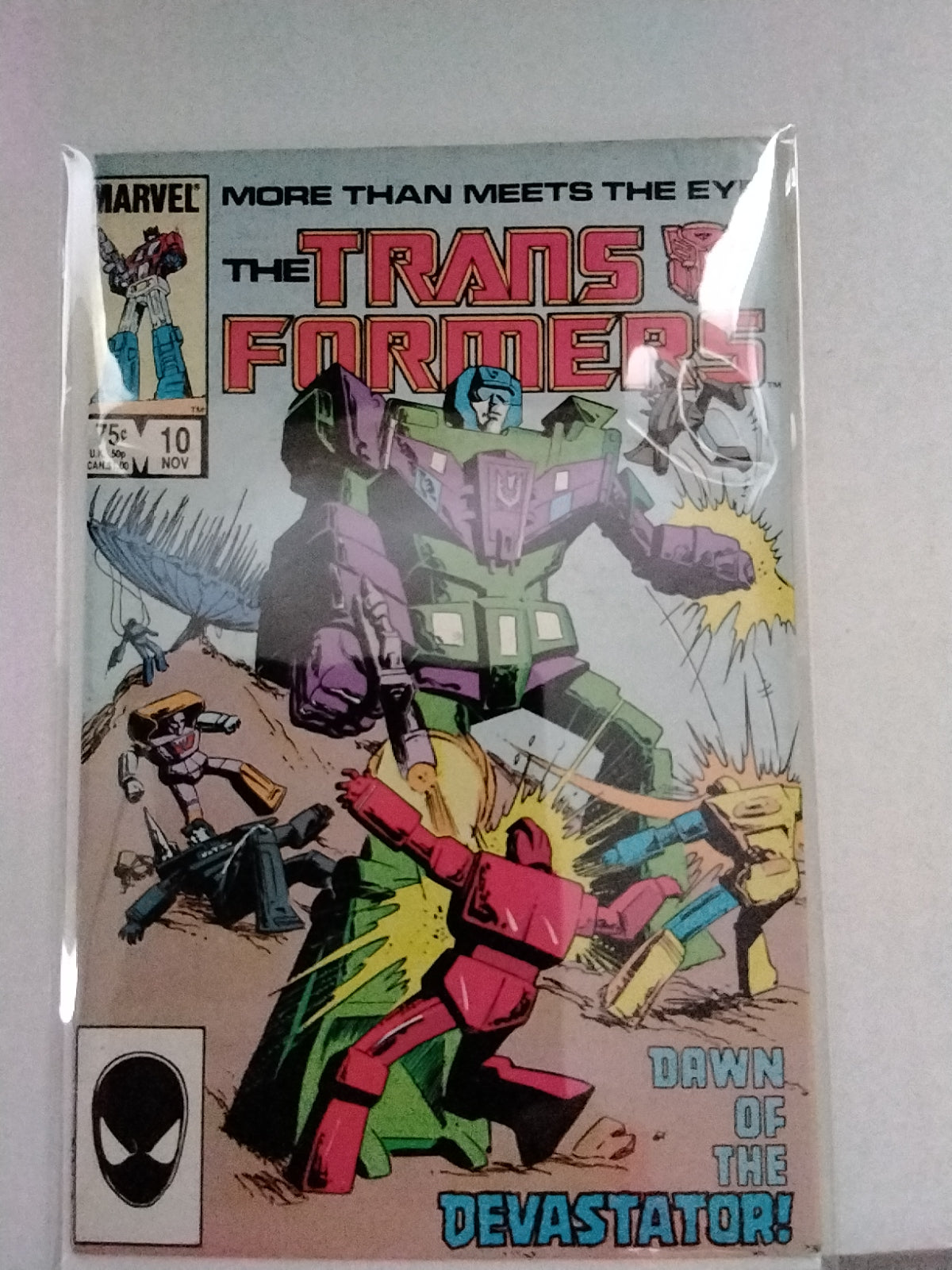 Marvel Transformers comic