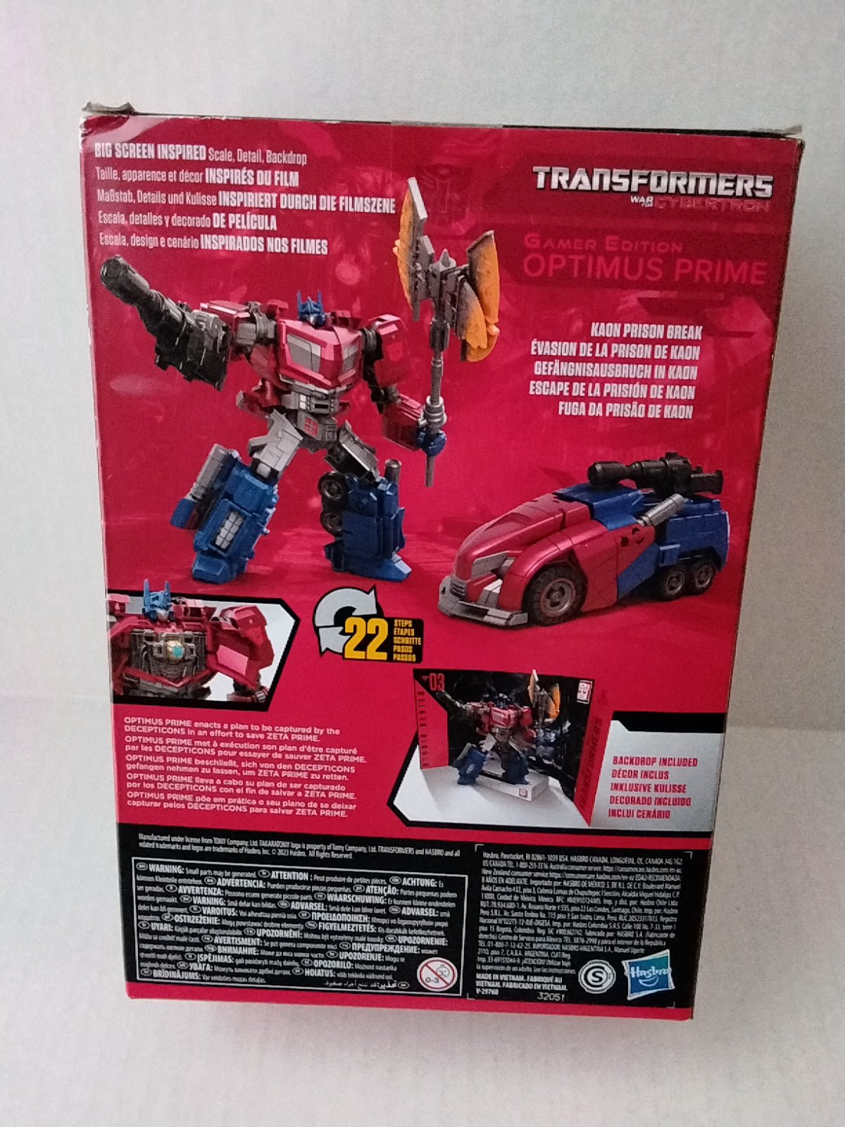 Transformers Gamer edition Optimus Prime